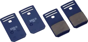 BBB Cycling DiscStop Comp BBS-87 Schijfremblokken Magura Gustav Pro 4st Blauw