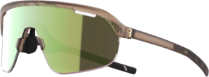 BBB Cycling ARC Flux Groen BSG-82 Sport Zonnebril Mat Transparant Bruin