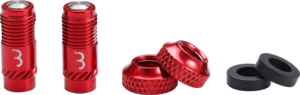 BBB Cycling CoreCap BTI-165 Ventieldoppen 2 Stuks Rood