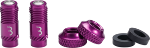 BBB Cycling CoreCap BTI-165 Ventieldoppen 2 Stuks Paars