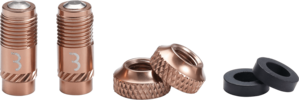 BBB CYCLING CoreCap BTI-165 Ventieldoppen 2 Stuks Koper