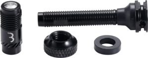 BBB Cycling Tubeless Ventielen BTI-166 AL Valve CoreCap 2 Stuks Zwart