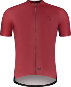 BBB Cycling ComfortFit R s.s. BBW-415 Fietsshirt Korte Mouwen Donkerrood Heren