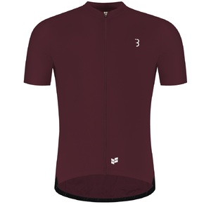 BBB Cycling ComfortFit R s.s. BBW-415 Fietsshirt Korte Mouwen Donkerrood Heren