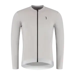 BBB Cycling Transition BBW-501 Fietsshirt Lange Mouwen Grijs Heren