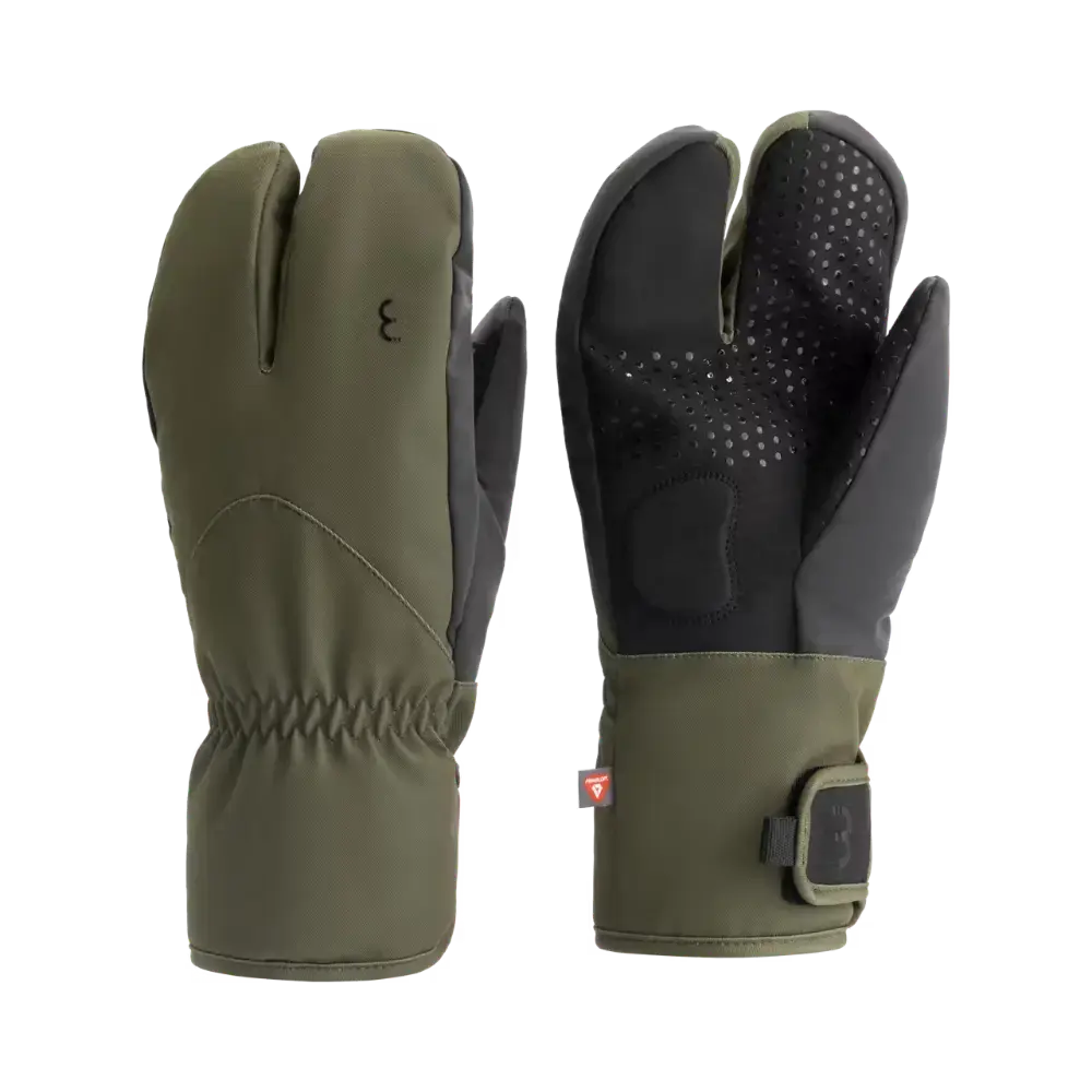 BBB CYCLING SubZero 2 x 2 Weatherproof BWG-50 Winter Fietshandschoenen Olijfgroen