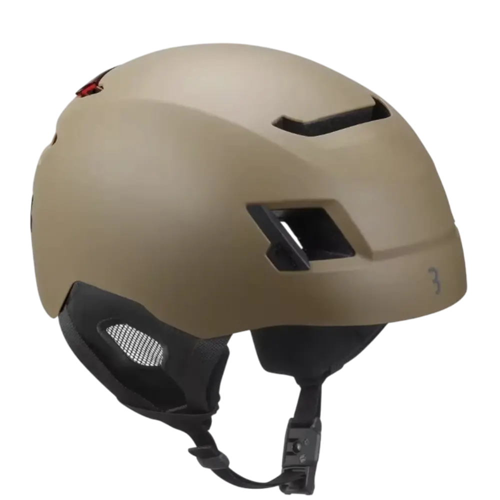 BBB CYCLING BackStreet LED ERT BHE-185 E-Bike Fietshelm Mat Bruin