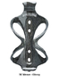 Arundel Mandible 3K Weave Bidonhouder Glossy Zwart