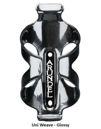 ARUNDEL Dave-O Uni Weave Bidonhouder Glossy Zwart