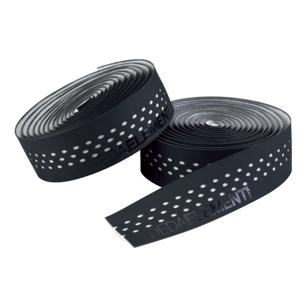 Deda Presa Perforated Stuurlint Zwart/Wit
