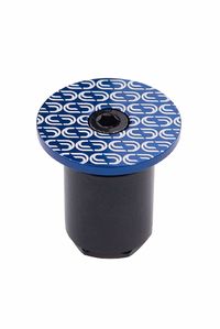 Deda LOOP End Plug Blauw 2 Stuks