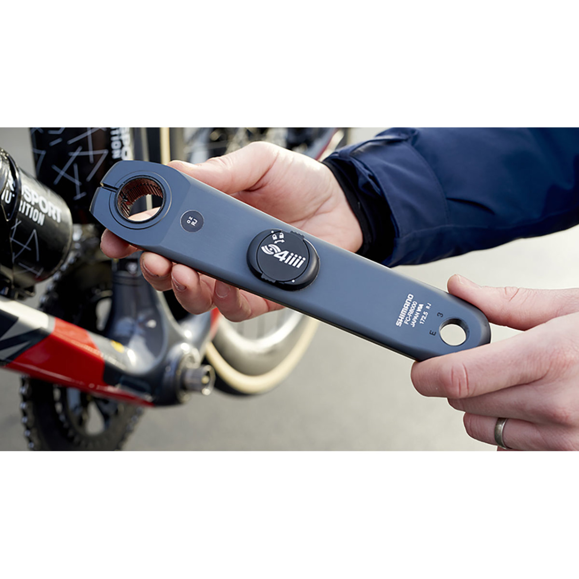 4iiii Precision Ultegra FC-R8000 Power Meter Left