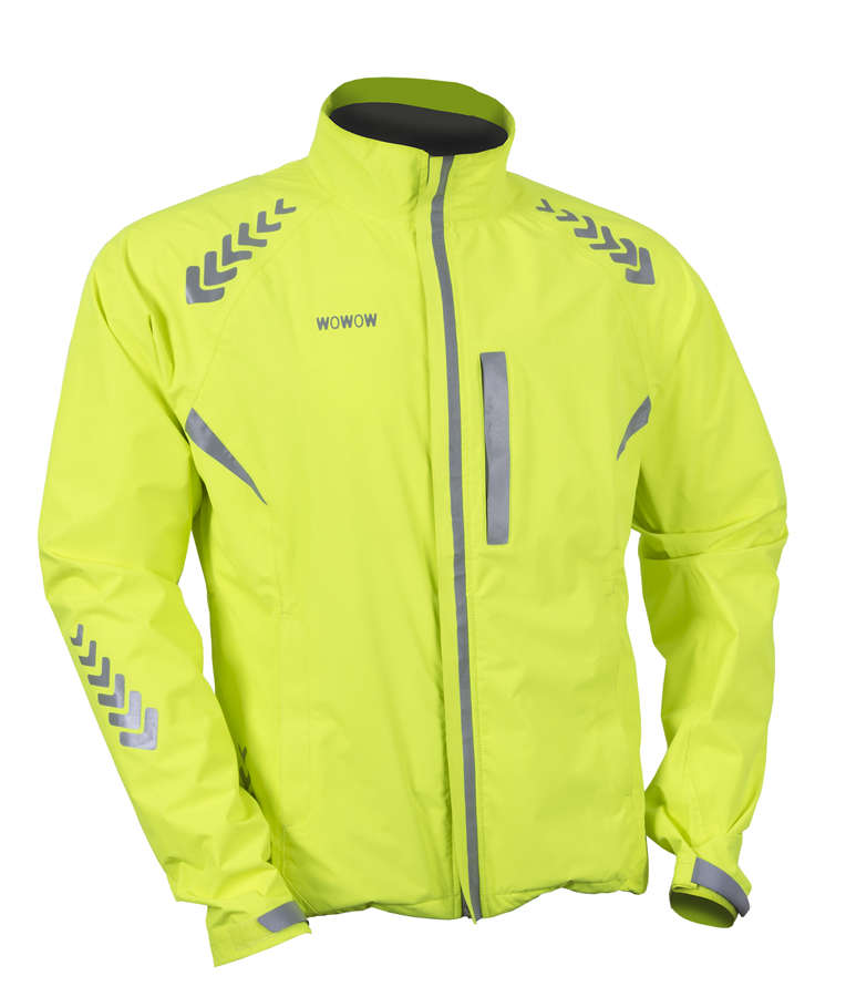 Wowow Prodark Fietsjack Geel/Reflecterend Zilver