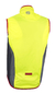 Wowow Cycle Windvest 2.0 Geel/Zwart