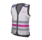 Wowow Lucy Full Reflective Vest Zilver/Roze