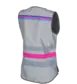 Wowow Lucy Full Reflective Vest Zilver/Roze