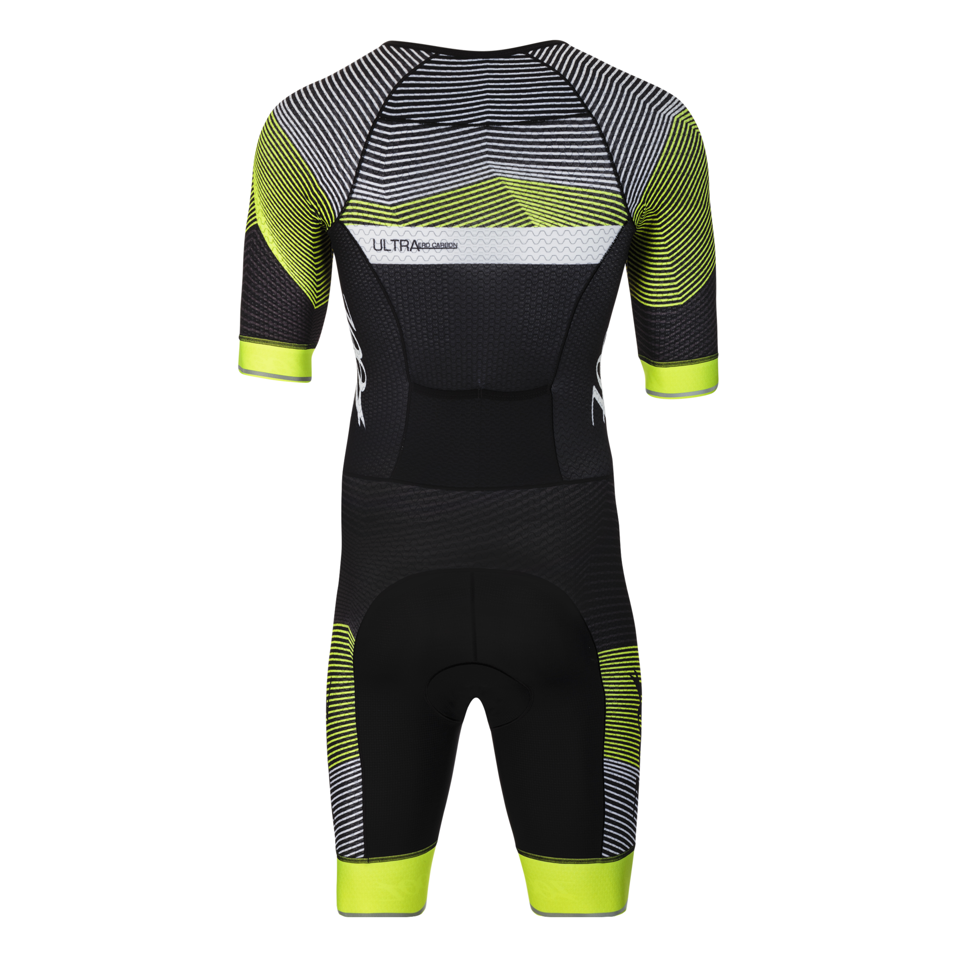 Zoot Ultra Tri Aero Skinsuit Zwart/Geel Heren