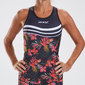 Zoot LTD Waikoloa Tri Racerback Triathlonshirt Zonder Mouwen Zwart/Rood/Roz