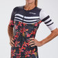 Zoot LTD Waikoloa  Tri Aero Triathlonshirt Korte Mouwen Zwart/Rood/Roze Dam