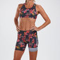 Zoot LTD Waikoloa Tri 6" Triathlon Broek Kort Zwart/Rood/Roze Dames