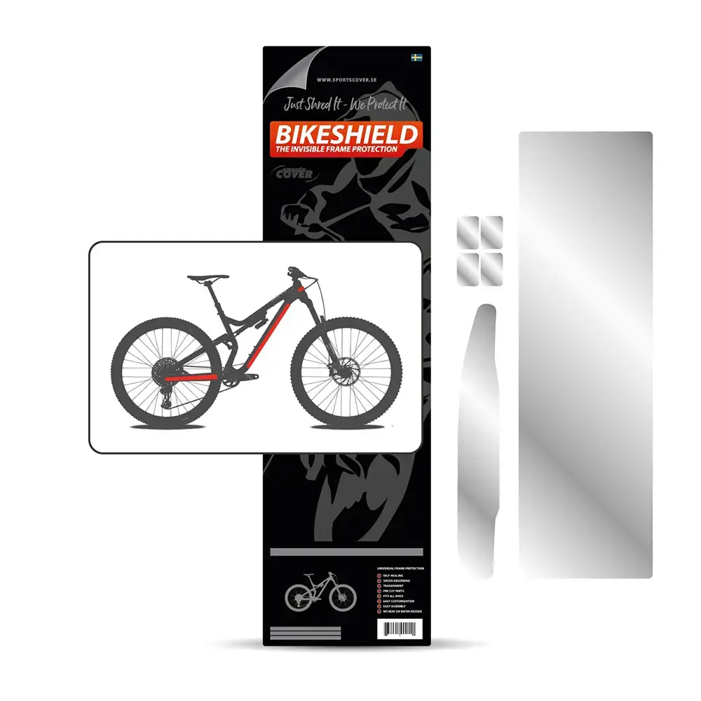 BIKESHIELD Frameprotectie Halfpack Glanzend