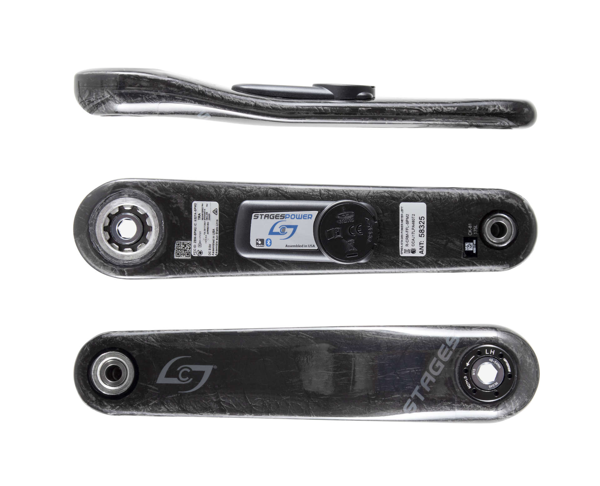 Stages SRAM GXP Road Power Meter Left Carbon