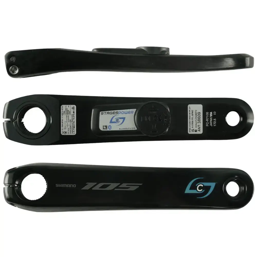 STAGES Shimano 105 R7100 Power Meter Left