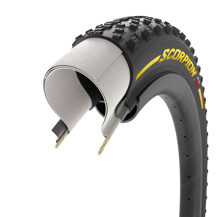 Pirelli Scorpion XC RC Lite TLR MTB Buitenband Zwart/Geel