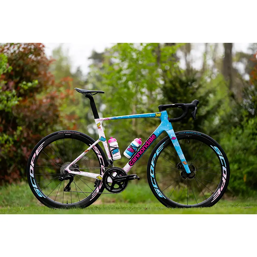 Pirelli P ZERO Race SPEEDCore TLR Colour Edition Racefiets Band Zwart/Roze
