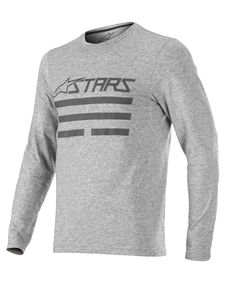 Alpinestars Merino MTB Fietsshirt Lange Mouwen Grijs/Blauw Heren