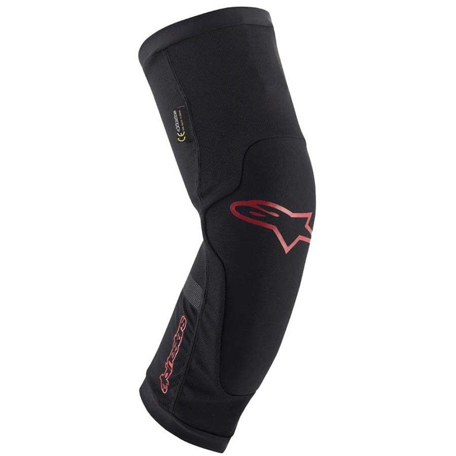 Alpinestars Paragon Plus Kniebeschermer Zwart/Rood