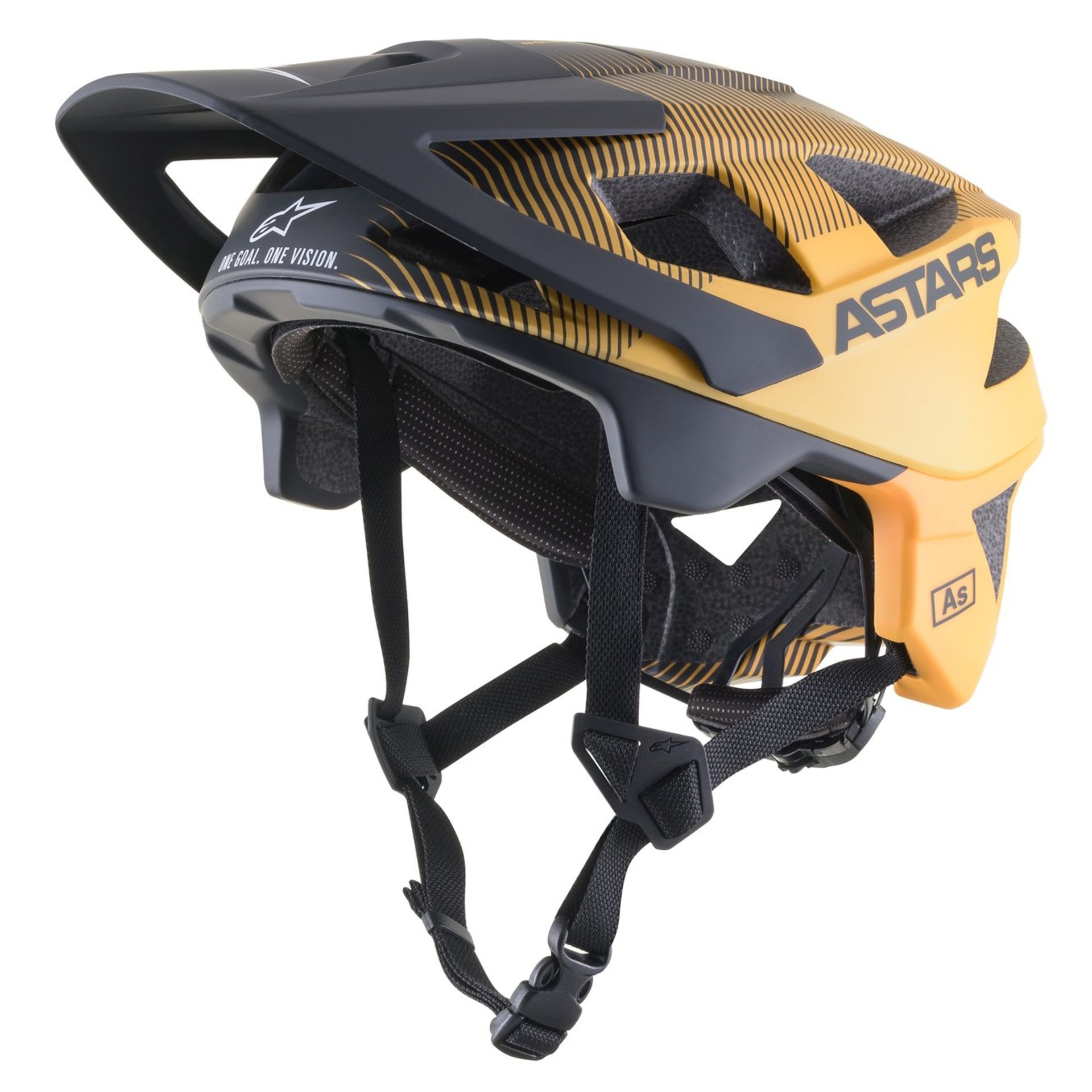 Alpinestars Vector Pro A2 MTB Fietshelm Oranje/Zwart