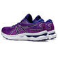 Tweedekans ASICS Gel-Nimbus 24 Hardloopschoenen Paars/Blauw/Wit Dames Maat 40