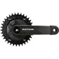 Tweedekans Rotor INSPIDER Kapic Carbon Oval Vermogensmeter MTB Crankset 175 mm
