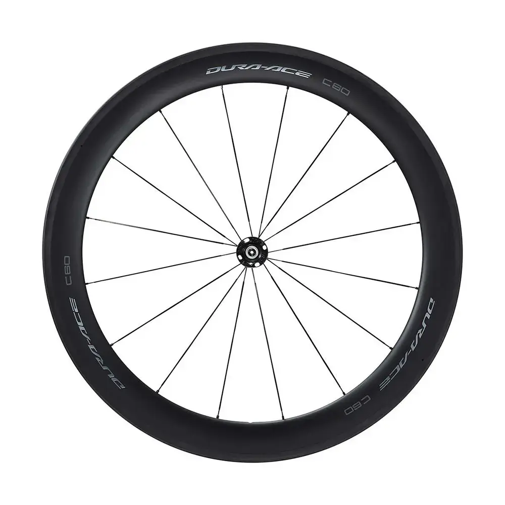 TWEEDEKANS Shimano Dura-Ace R9200 C60 Tubular Voorwiel Velgrem (2)