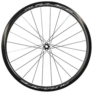 Tweedekans Shimano  DURA-ACE R9170 C40 TU Carbon Disc Voorwiel 12mm Steekas (2)