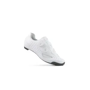 Tweedekans Lake CX238 Wide Wielrenschoenen Clarino Wit Heren Maat 46
