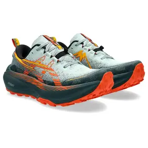 Tweedekans Asics Trabuco Max 4 Trail Hardloopschoenen Groen Heren Maat 44.5