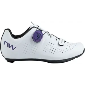 Tweedekans Northwave Storm Carbon Wielrenschoenen Wit/Donkerpaars Dames Maat 39