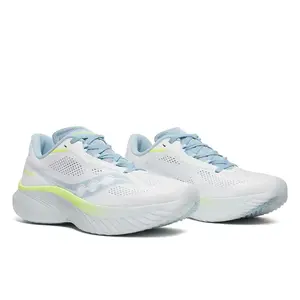 Tweedekans Saucony Kinvara 15 Hardloopschoenen Wit/Lichtblauw Dames Maat 38
