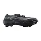 Tweedekans Shimano XC702 Breed Mountainbikeschoenen Zwart Heren Maat 44