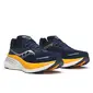 Tweedekans Saucony Hurricane 24 Hardloopschoenen Donkerblauw/Oranje Heren Maat 44