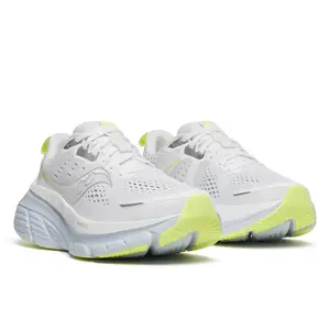 Tweedekans Saucony Guide 18 Hardloopschoenen Wit/Groen Dames Maat 38
