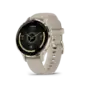 Tweedekans Garmin Venu 3S Wi-Fi GPS Sporthorloge Lichtgrijs/Goud