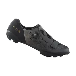 Tweedekans Shimano RX801 Breed Gravelbikeschoenen Zwart Heren Maat 43