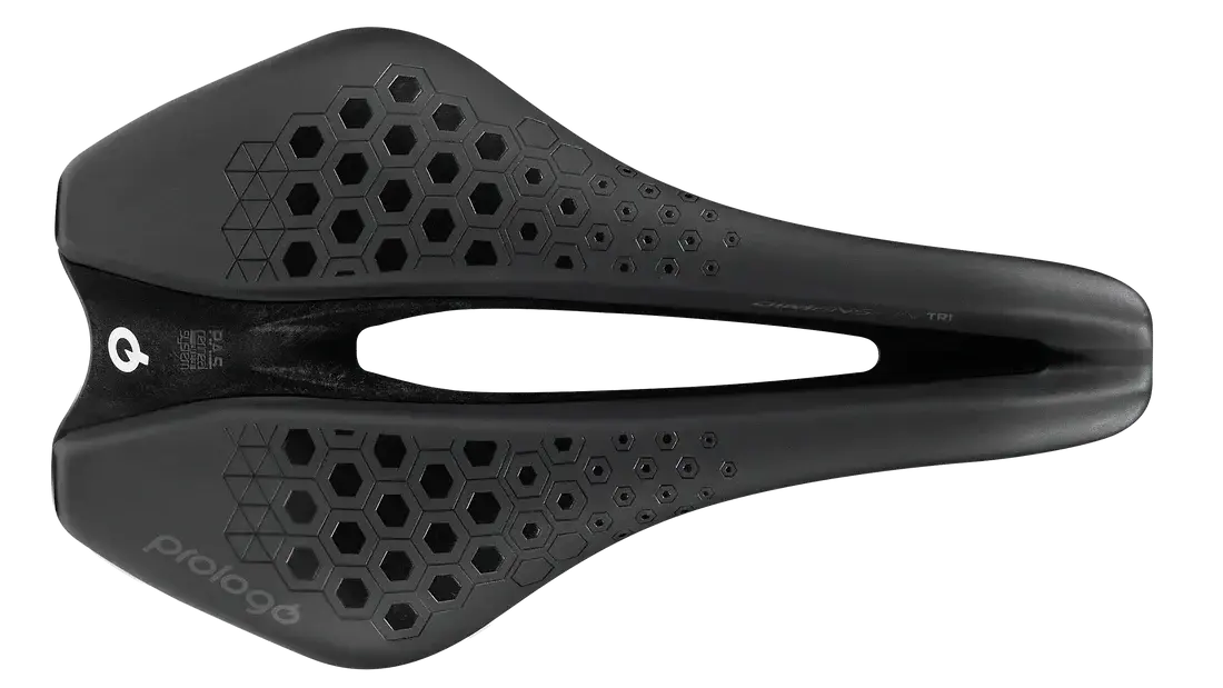 Tweedekans Prologo Dimension Tri T-Irox Zadel Antraciet/Zilver