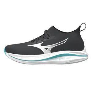 Tweedekans Mizuno Neo Zen WOS Hardloopschoenen Zwart/Wit/Blauw Dames Maat 40.5