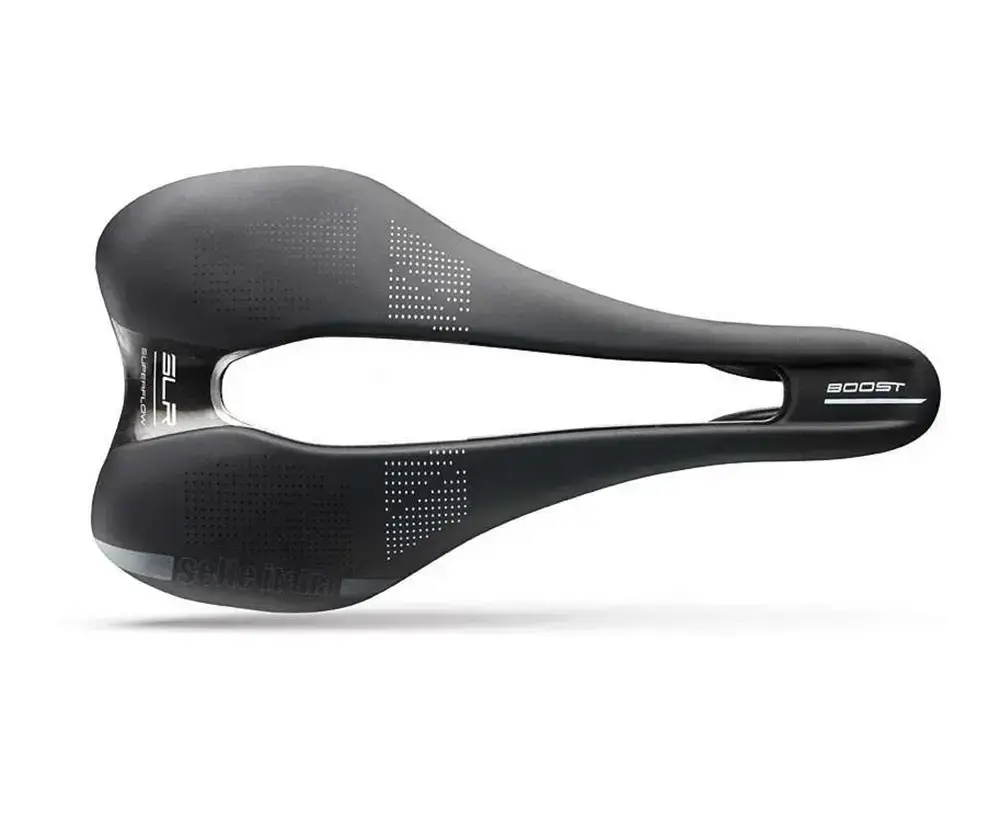 Tweedekans Selle Italia SLR TM Boost Superflow L3 Fietszadel Zwart