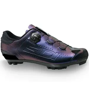 Tweedekans Sidi Dust Mountainbikeschoenen Blauw/Rood Heren Maat 46.5
