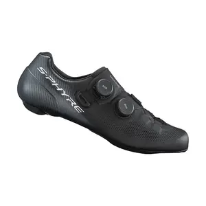 Tweedekans Shimano S-PHYRE RC903 Breed Wielrenschoenen Zwart Heren Maat 45